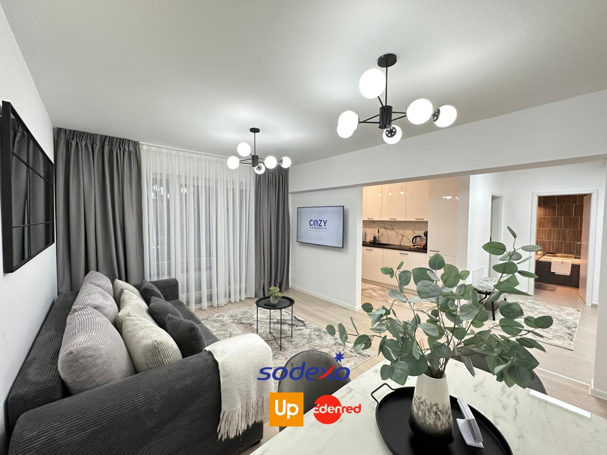 Urban Luxury Flats - Cozy Apartments At Coresi Mall #ブラショフ エクステリア 写真